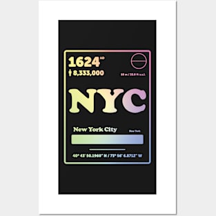 New York Periodic Table Element Posters and Art